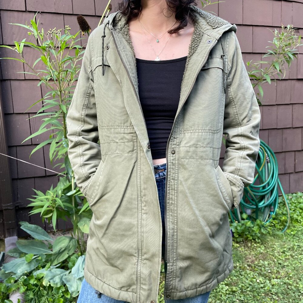 Patagonia Green Parka, Womens Size XS